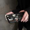 3D Matte Metallic Color Hollow Out Skull Phone Case for iPhone 16 15 13 12 11 14 ProMax 16 15 Plus Fashion Shockproof Soft Cover