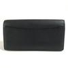 Louis Vuitton Long Wallet Bi-fold Flap Long Wallet Calf leather Black