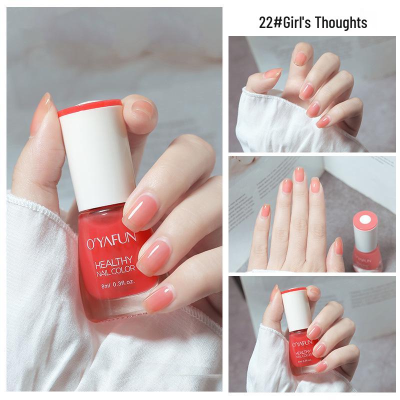 Peel-Off Water-Based Long-Lasting Nail Polish – Summer Collection