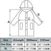 Transparent Raincoat For Women Rain Ponchos For Adult Waterproof Rain Jackets