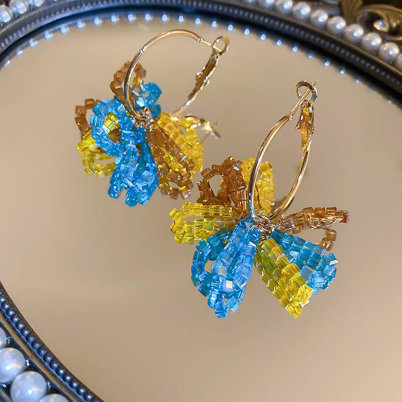 GemChic Women's Earrings Fashion Ear Stud Needle Embed Zircon Imitation Pearl Geometric Earrings Versatile Birthday Christmas Jewelry Gift