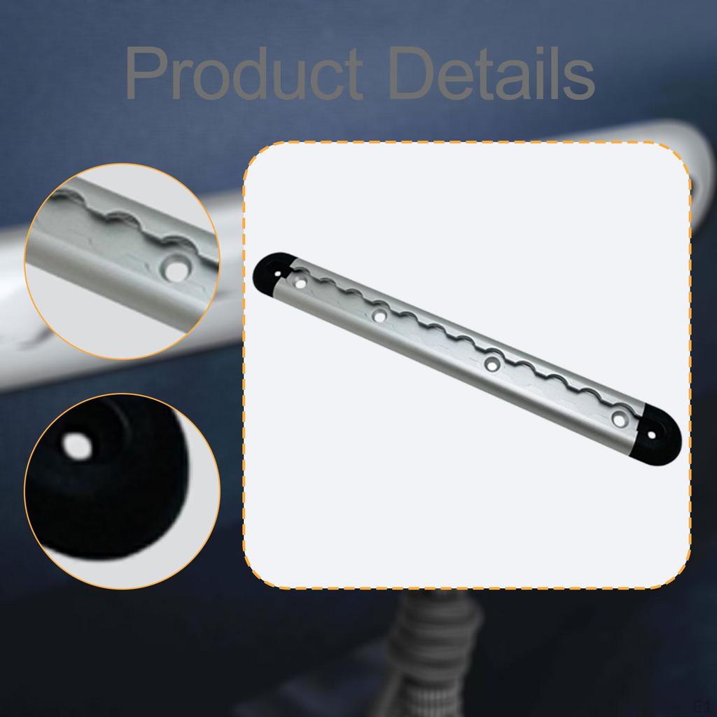 Aluminum L Track Accessories Easy to Install Point Rail Tie Down System for Enclosed Trailers RV