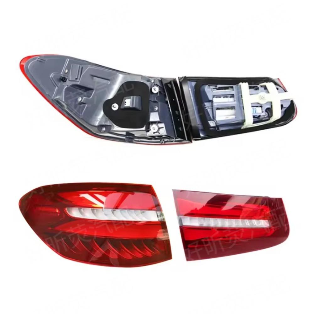 Compatible LED Taillight Assembly for Mercedes GLC W253 2016-2019: Brake and Turn Signal Function