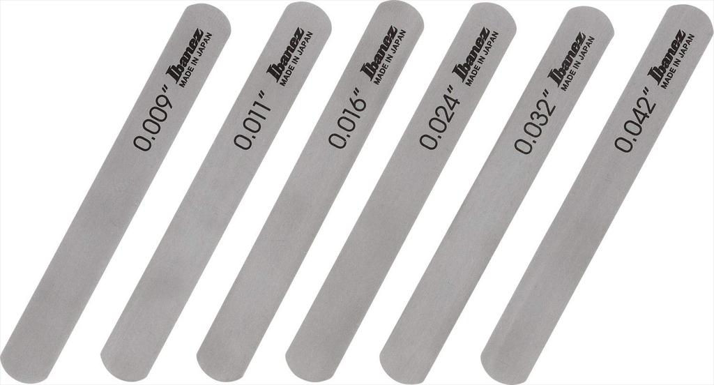 IBANEZ Prestige Nut File Set for Electric Guitar (.009" - .042" Gauge) Set of 6 4449EG6X
