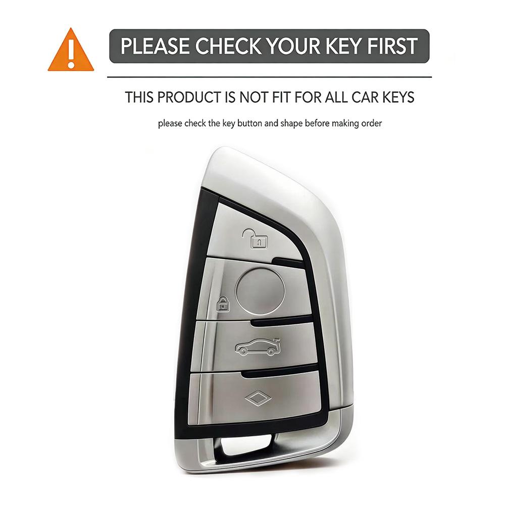 Silicone Remote Car Key Cover Keychain Key Case For BMW X1 X3 X4 X5 X6 Series 1 2 3 5 7 G20 G02 G05 G31 G23 F34 F15 F40 IX3