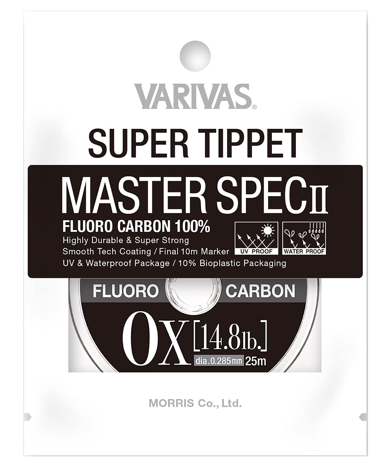 

VARIVAS Super Tippet Master Spec II Fluorocarbon 0X 25m 14.8lb Natural