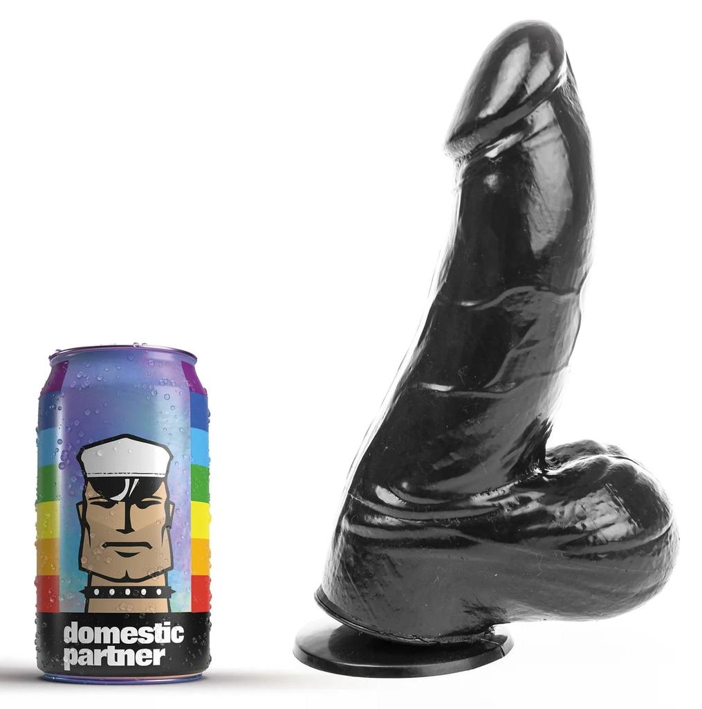 Gode DP83B Grenadier M 15 x 6.5cm Noir - Domestic Partner - Dildos Noir