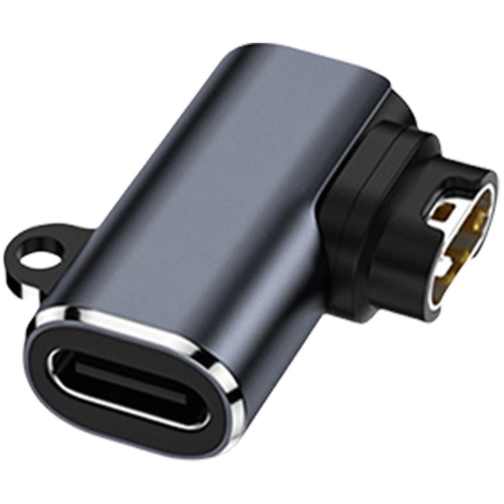 Adaptor cablu de încărcare tip C pentru ceas, conector USB C femelă la mascul cu 4 pini, pentru ceasuri 7, 7x, 5s, 6, 6X