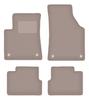 Beżowe welurowe dywaniki podłogowe dla: Jeep Cherokee KL SUV (2013-)