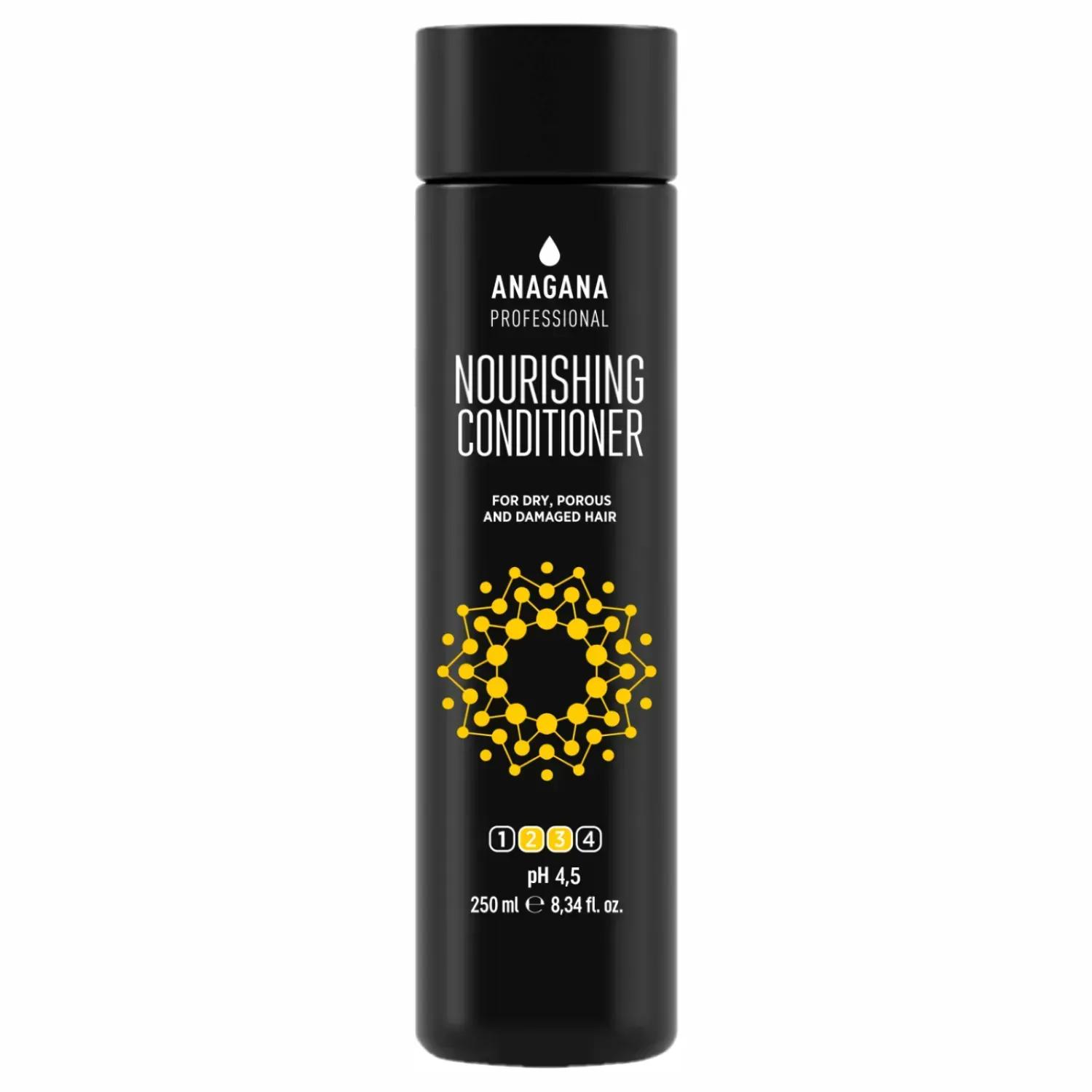 

Кондиціонер Поживний з кератином для сухого пористого волосся ANAGANA 250 мл