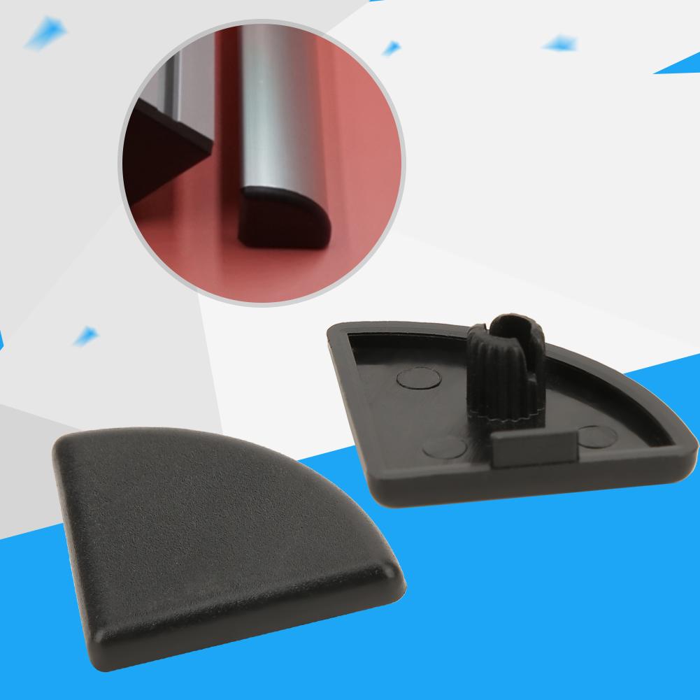 

20 шт. Заглушка Черные пластиковые крепежные элементы для алюминиевых профилей европейского стандарта 2020R3030R