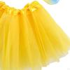 4 Piece Girls Fairy Costume Set Kids Cosplay Angel Tutu Skirt Headband Dress Up Photography Role