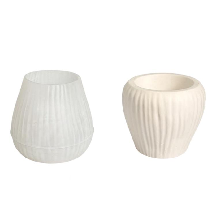 Premium Silicone Craft Mold with Intricate Mushroom Pattern For Handmade Enthusiasts Flower Pot Mould
