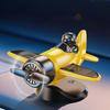 Solar Airplane Car Ornaments Aircraft Model Cars Dashboard Decorations Automotive Internal Supplies For Vehicles Table Men Women