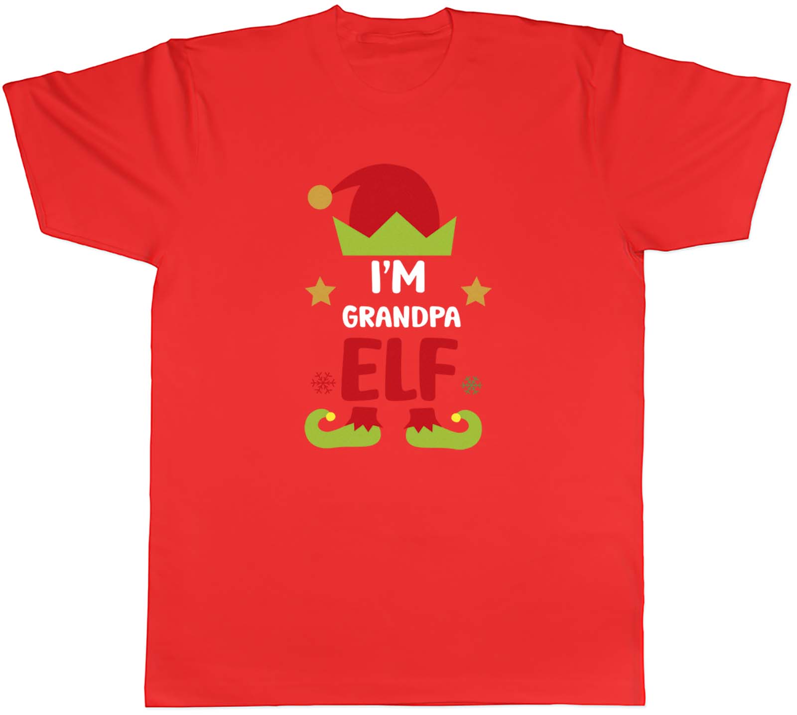 Im The Grandpa Elf Christmas Xmas Unisexs Unisex TShirt Tee Gift S