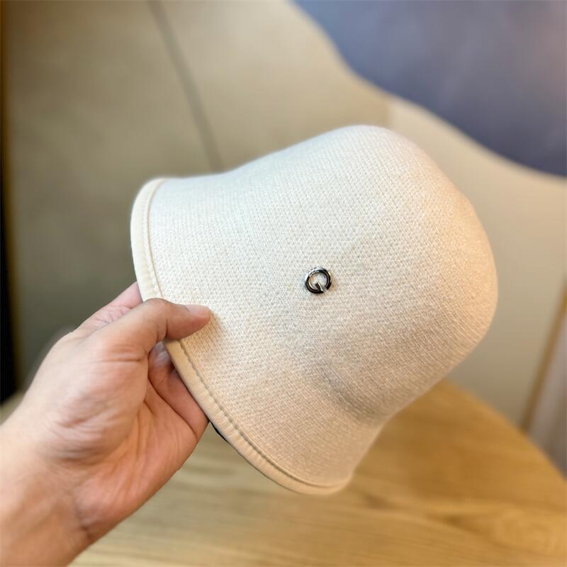Hat Female Autumn and Winter Japanese Bucket Hat H Standard Fashion Basin Hat Bucket Hat