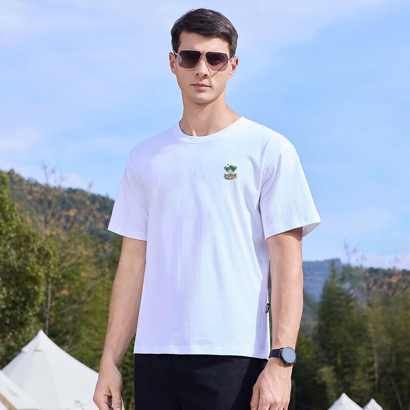 JEEP Men's Summer Round Neck Short Sleeve T-Shirt