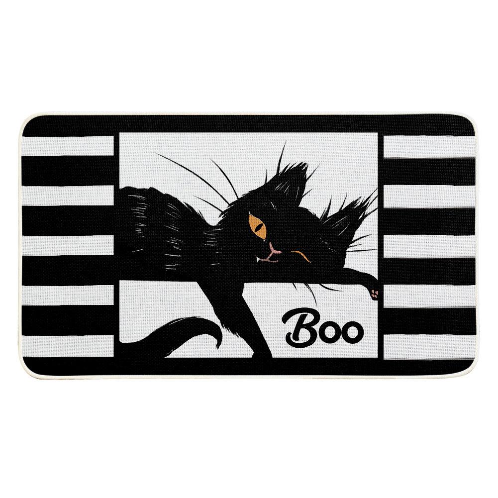 Cross Border Linen Floor Mat, Door Mat, Kitchen Carpet, Bedroom Non-slip Rubber, Household Floor Mat, Bathroom Mat, Outdoor Floor Mat