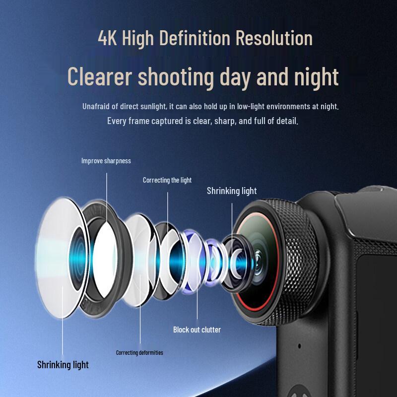 XiaoZheng 4K Waterproof Anti-shake Thumb Action Camera (CN version)