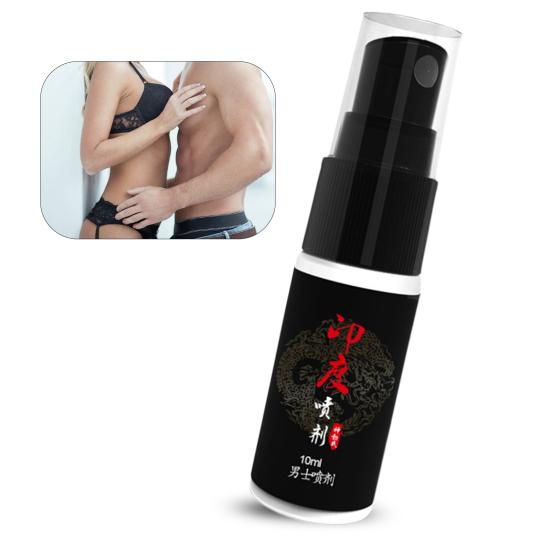 Yousheng 10ML/Bottle Delay Spray Flirt Safe Plant Extracts Men Delayed Topical Spray for External Use