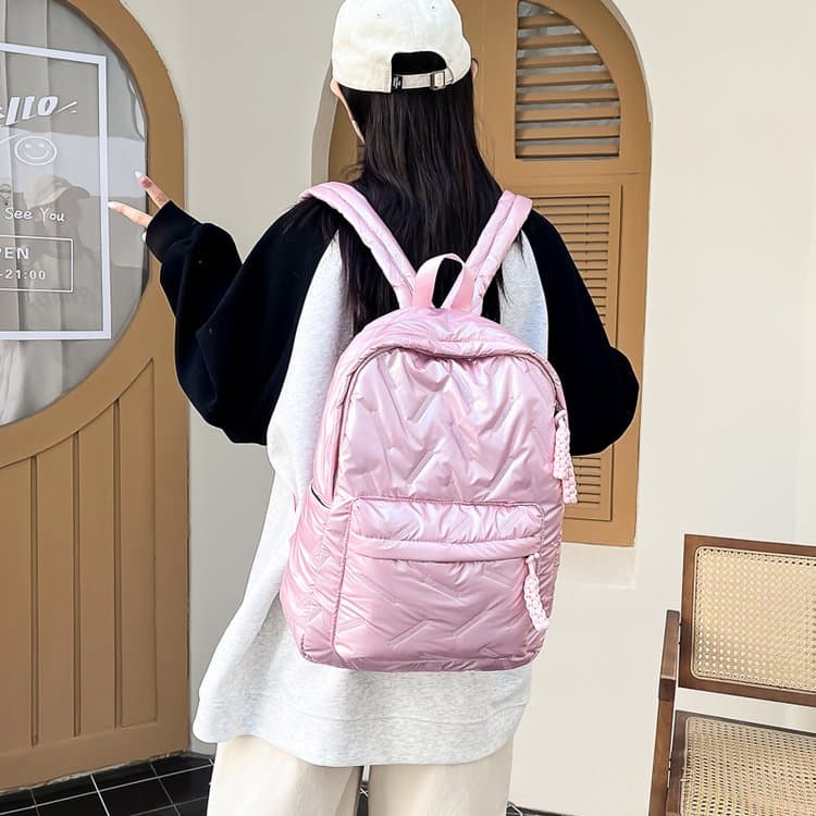 Nuovo zaino da viaggio alla moda borsa in cotone di grande capacità