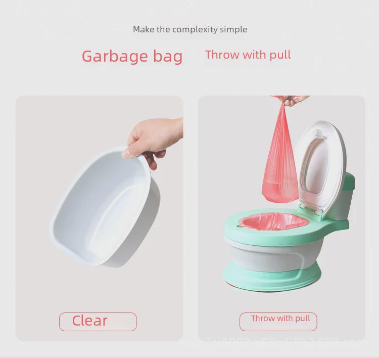 Kids' Potty Training Urinal: Unisex Infant Toilet with Simulation Design