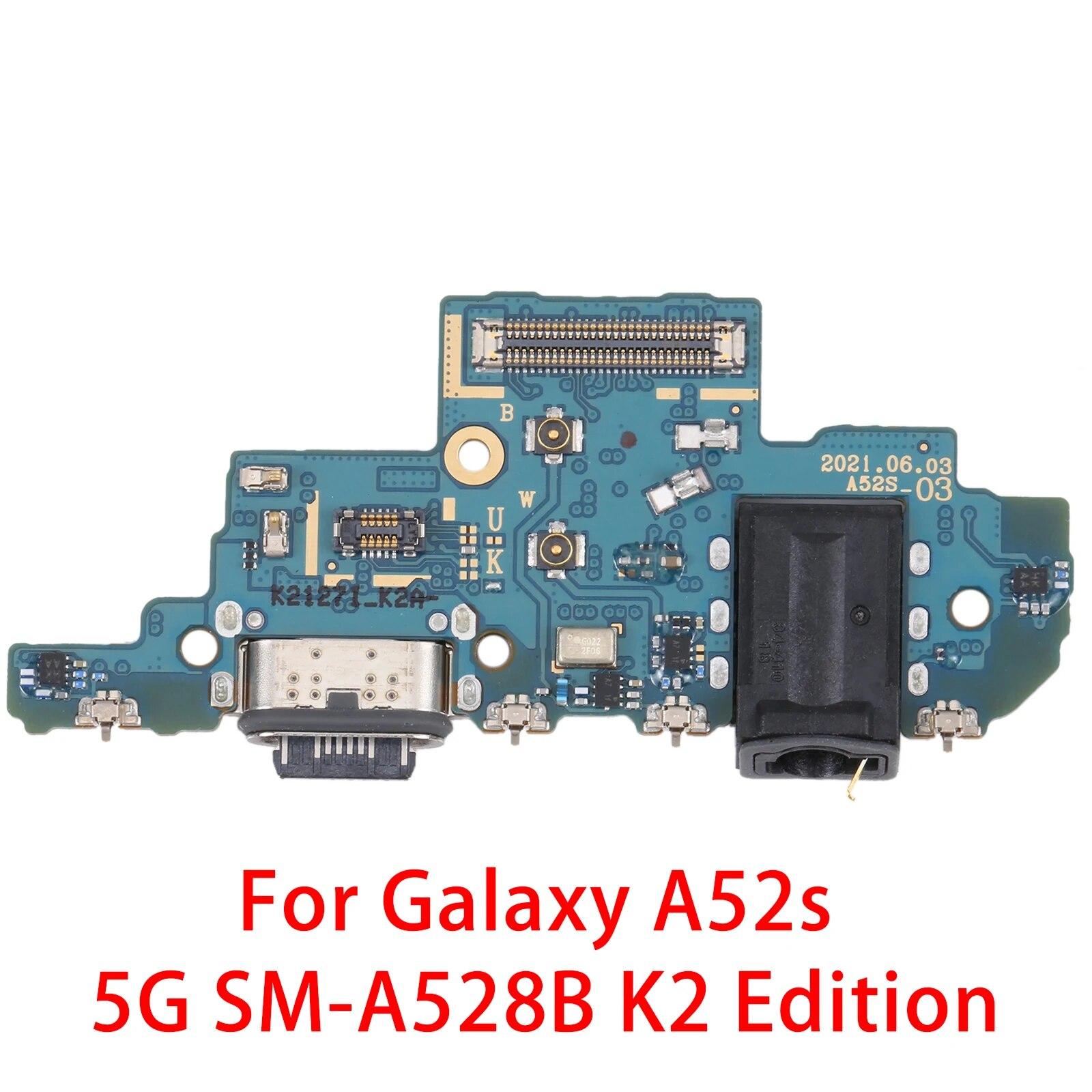 Для Samsung Galaxy A53 5G SM-A536B/A33 5G SM-A336/A52s 5G SM-A528B K2/A23S SM-A237F/A41 SM-A415F/A50s плата USB-порта для зарядки A52s 5G SM-A528B