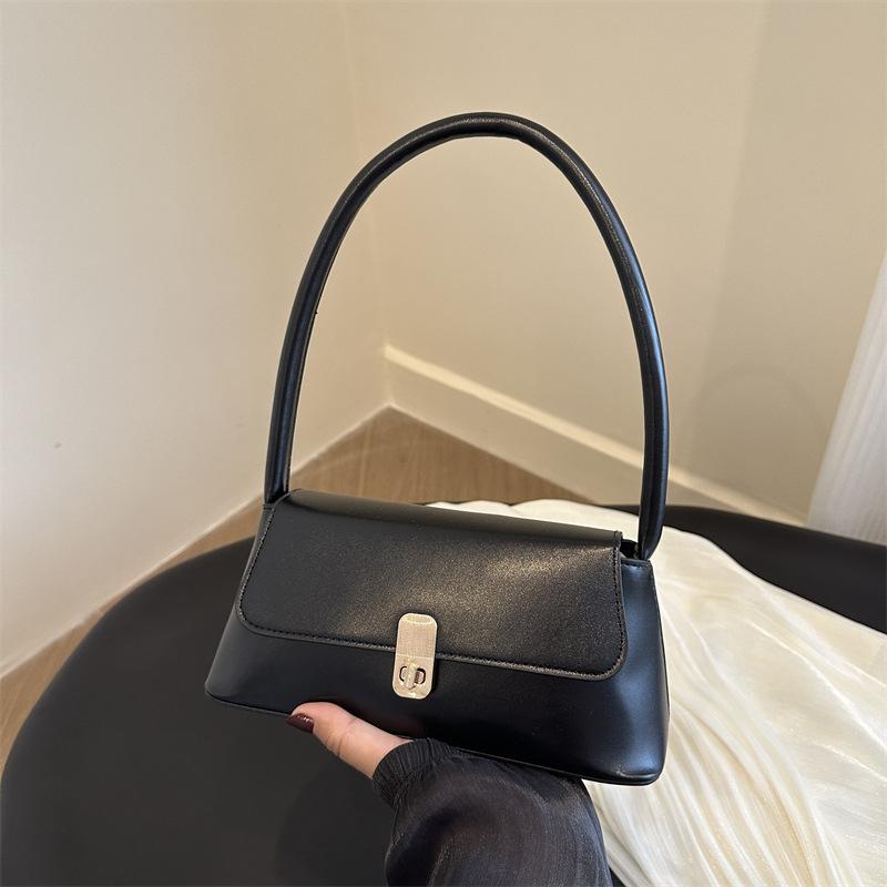 Niche Women'S Bag Fashion Shoulder Bag Texture Pu Armpit Bag Foreign Style Versatile Handbag