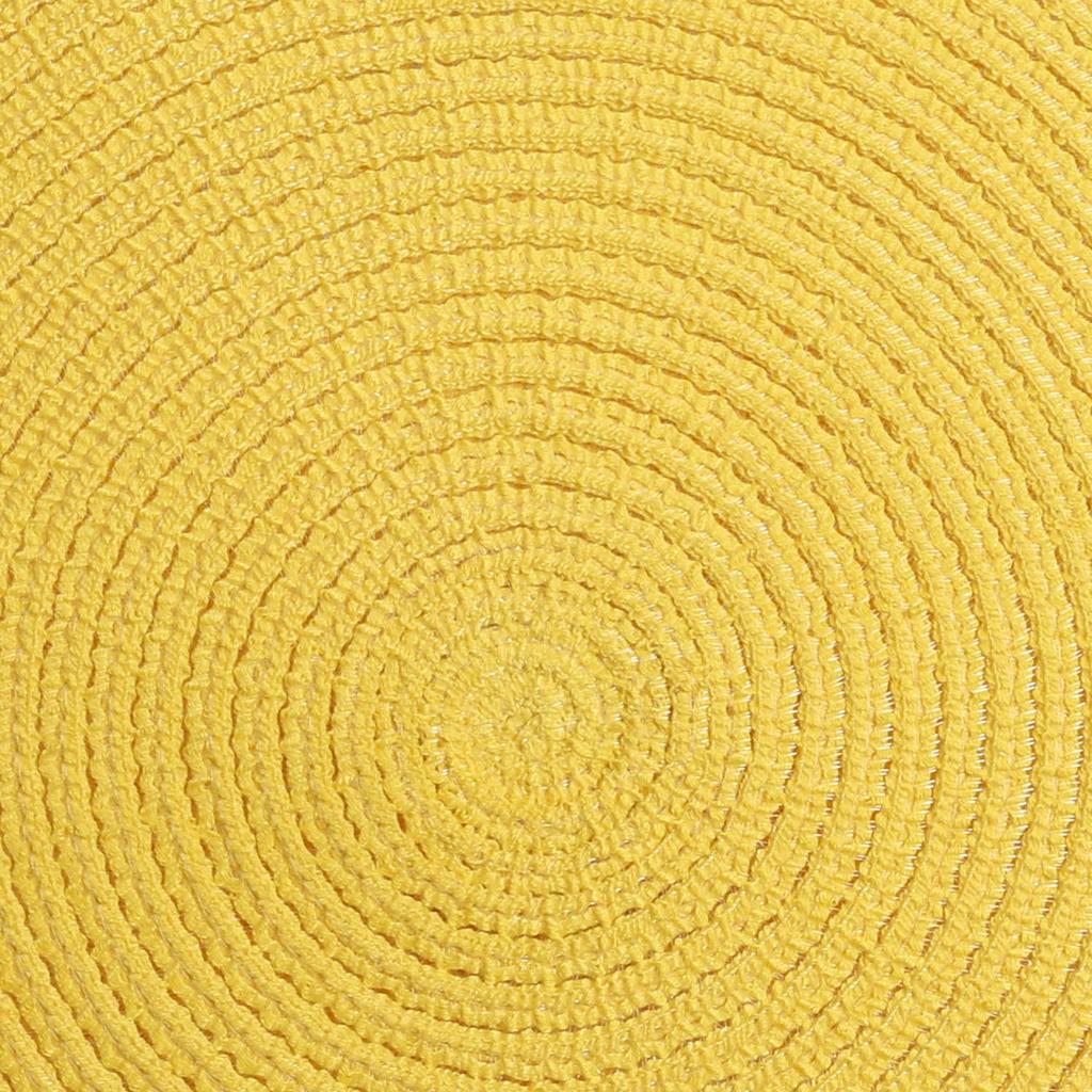 4-piece Cotton Woven Table Mat Woven Cup Mat Non- Table Mat Kitchen 15-inch Room Table Mat