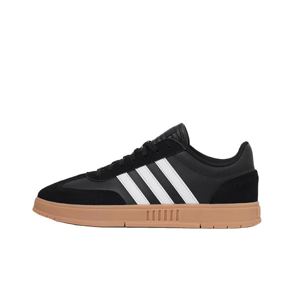 adidas Gradas Zwart Wit Kauwgom Unisex Sneakers Kern-Zwart Wolk-Wit Zilver-Metaalachtig IE9045