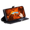 For Motorola Moto G56 5G Leather Case with Wrist Strap Wallet Stand Phone Cover