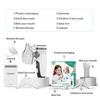 Portable Nebulizer and Eye Mist Sprayer Handheld Machine for Kids Adult Cool Mist Steam Mesh Inhalers for Breathing Problems Travel or Home Use