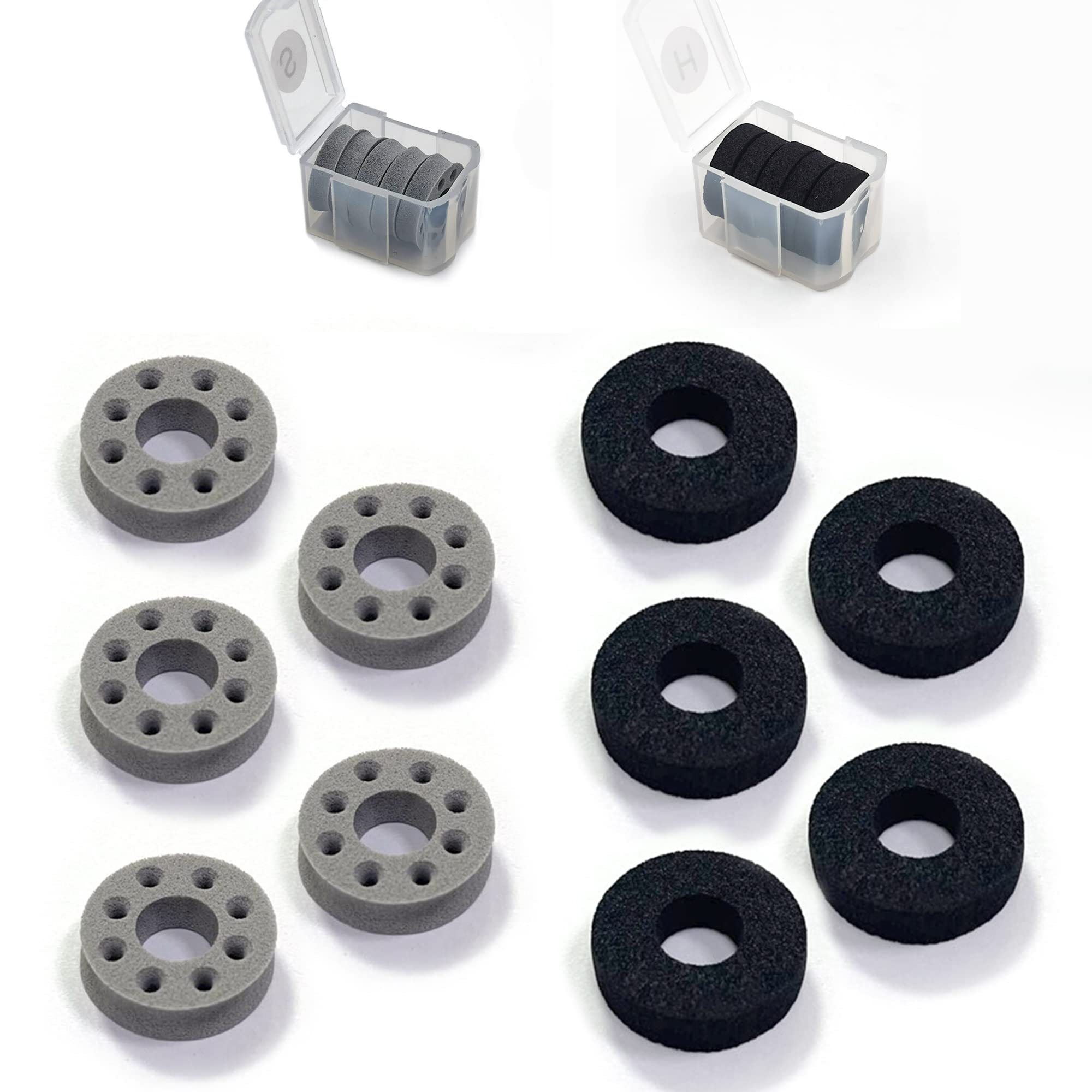 

ShiMa Owl Сумісний із Сумісний із Xbox Сумісний із Switch Pro Controller Stick Захисне кільце Допоміжне кільце контролера з футляром для зберігання