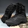 Men Army Boot Tactical Boots Safety Desert Climbing Hiking Shoes Training Waterproof Lace Up Outdoor Ankle Safety Hunting Boots