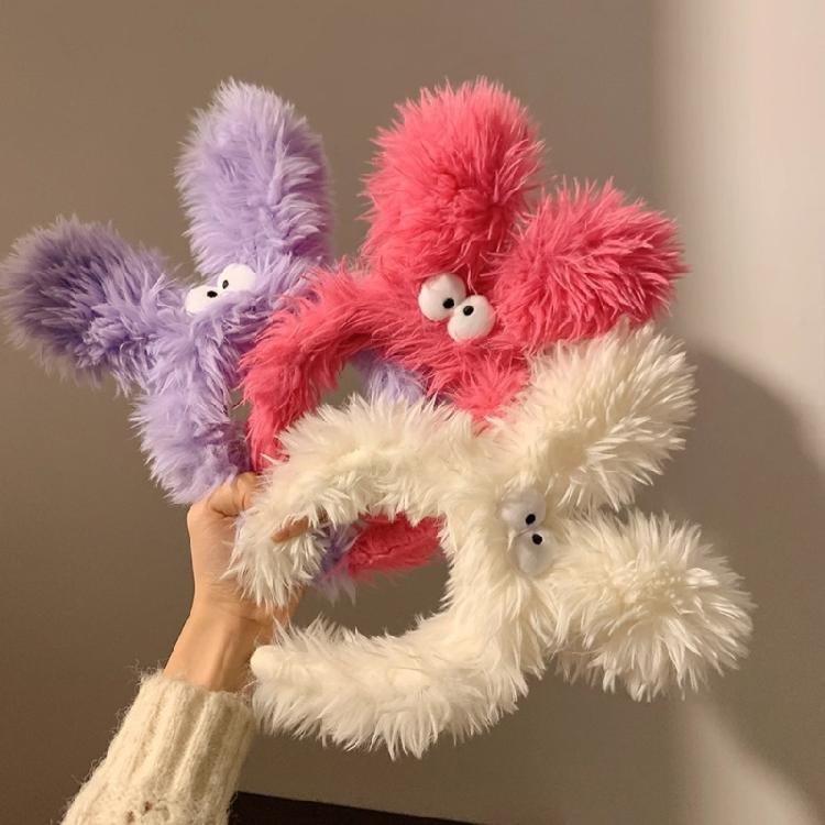 Spa Wide Headband Multi Color Can Choose Plush Hairband Woman Makeup Headband