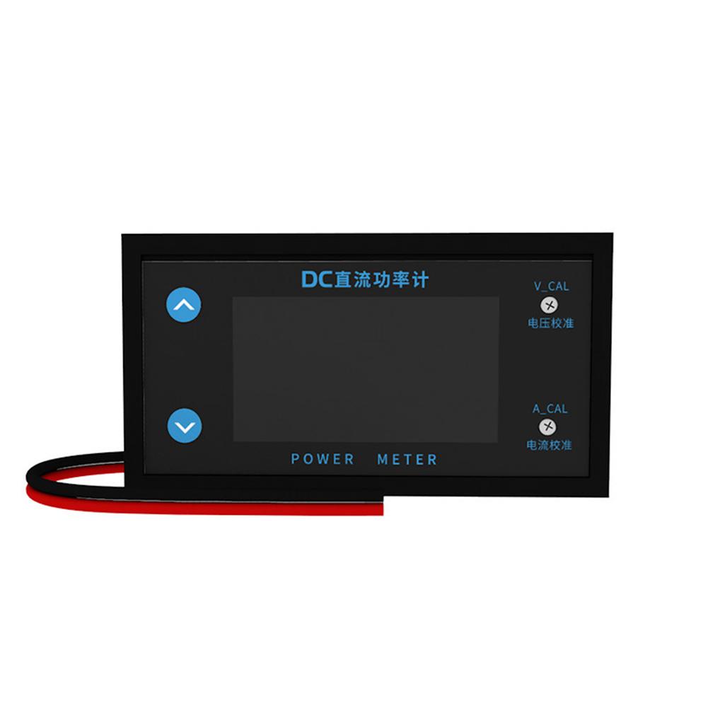 1pc DC8-12V 10A 4-digit LCD Power Meter Voltmeter DC0-500V Digital Current Tester Electrical Instruments
