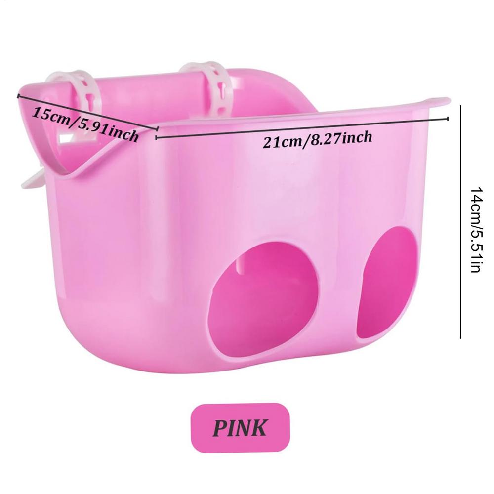 

Kids Bike Doll Seat Basket With Holder Straps For Kid Bicycle Handlebar Decorate Baby Bicycle Baby Seat Doll Seat Basket розовый