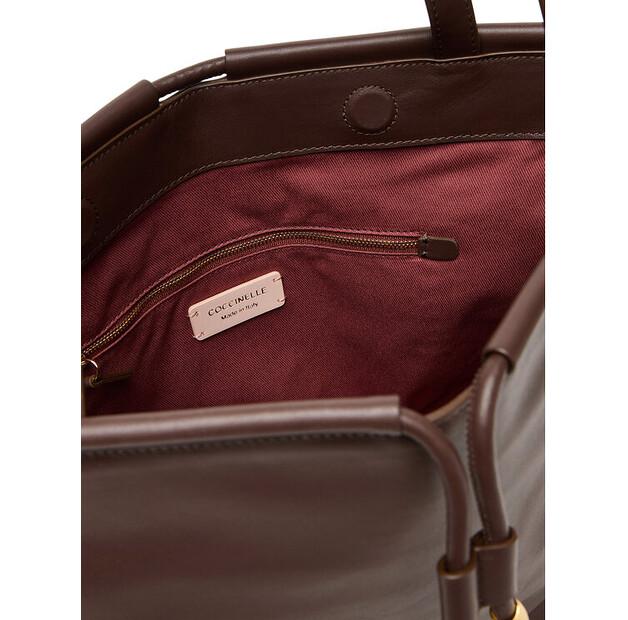 Сумка Coccinelle Bag Smoth L E1 T1F 11 01 01 коричневый