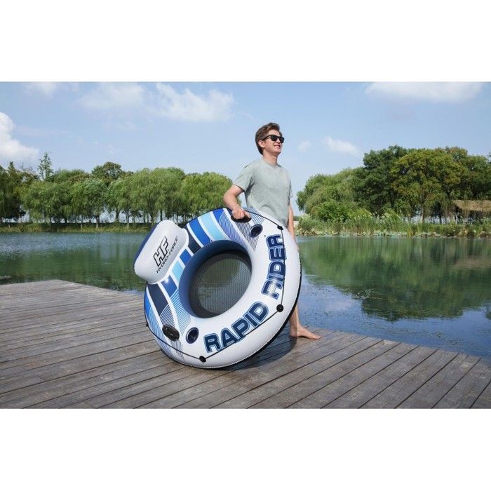 Bestway Bestway Round Inflatable Float Rapid Rider Diameter 135 Cm