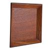 1Pc Square Wooden Sushi Dish Snacks Dried Cake Tray Dessert Plate for Home Tableware(#1)