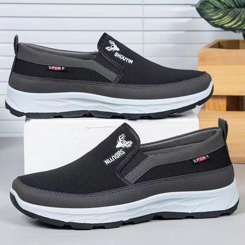 Men Running Hiking Sneakers Breathable Orthopedic Travel Plimsolls Non-Slip Comfortable for Outdoor Activity Hiking Walking