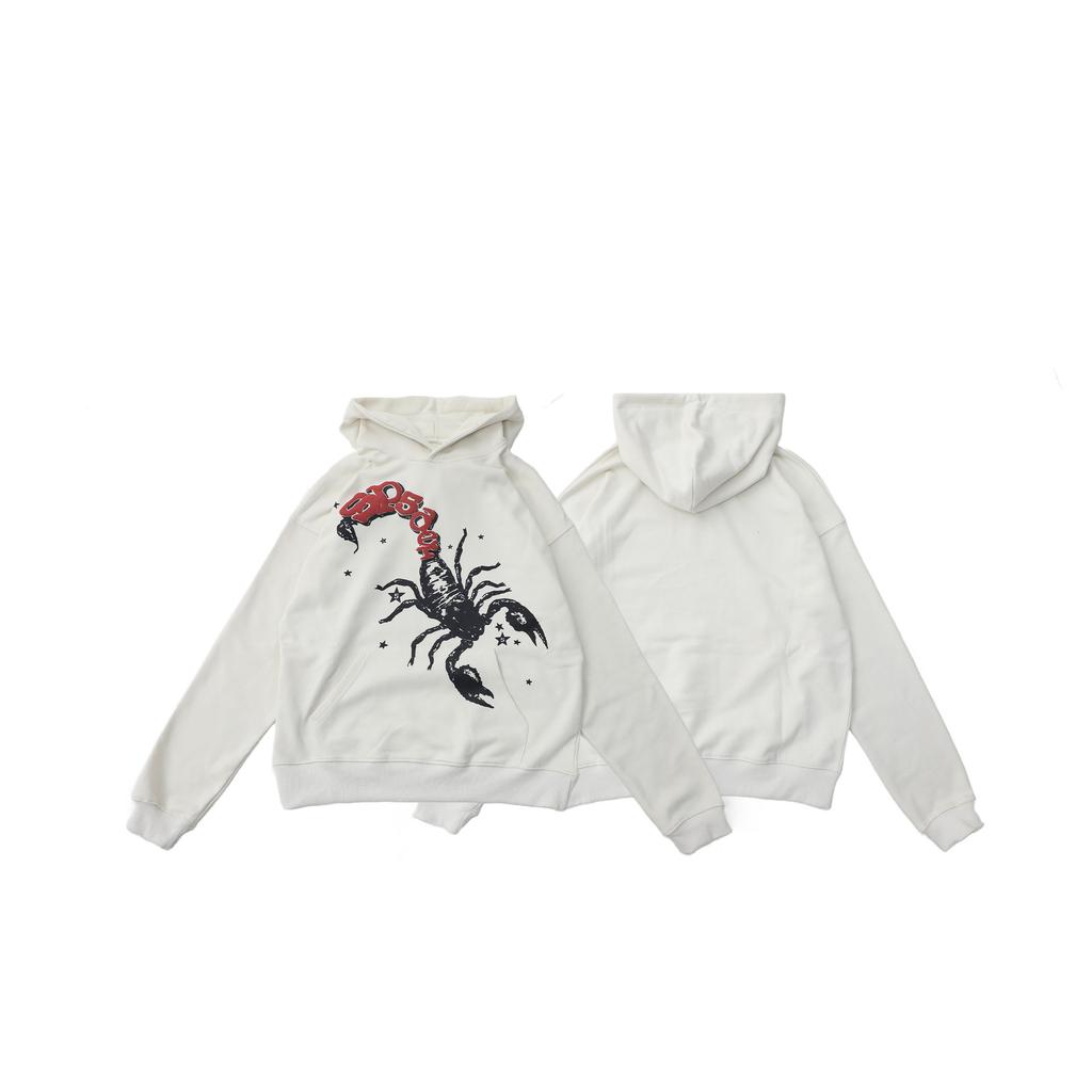 Wholesale Spder555 heavy fleece hoodie European and American trendy brand sweater men and women couples winter