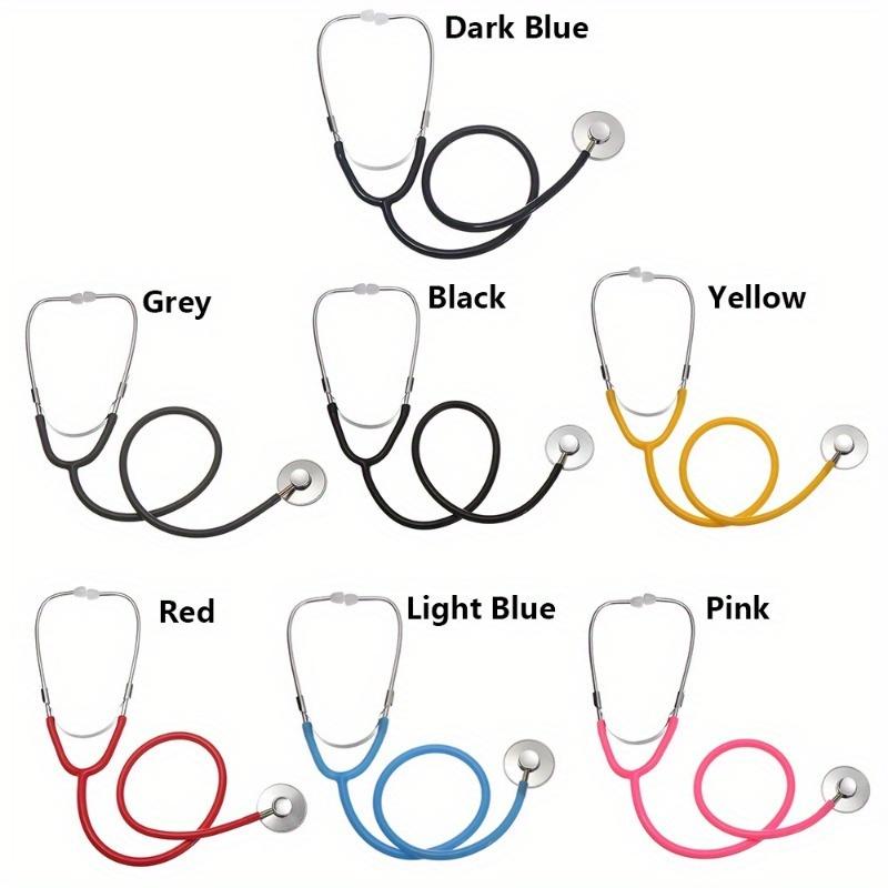 New Kids Stethoscope Toy Simulation Doctor's Toy Family Parent-Child Games Imitation Plastic Stethoscope Accessories