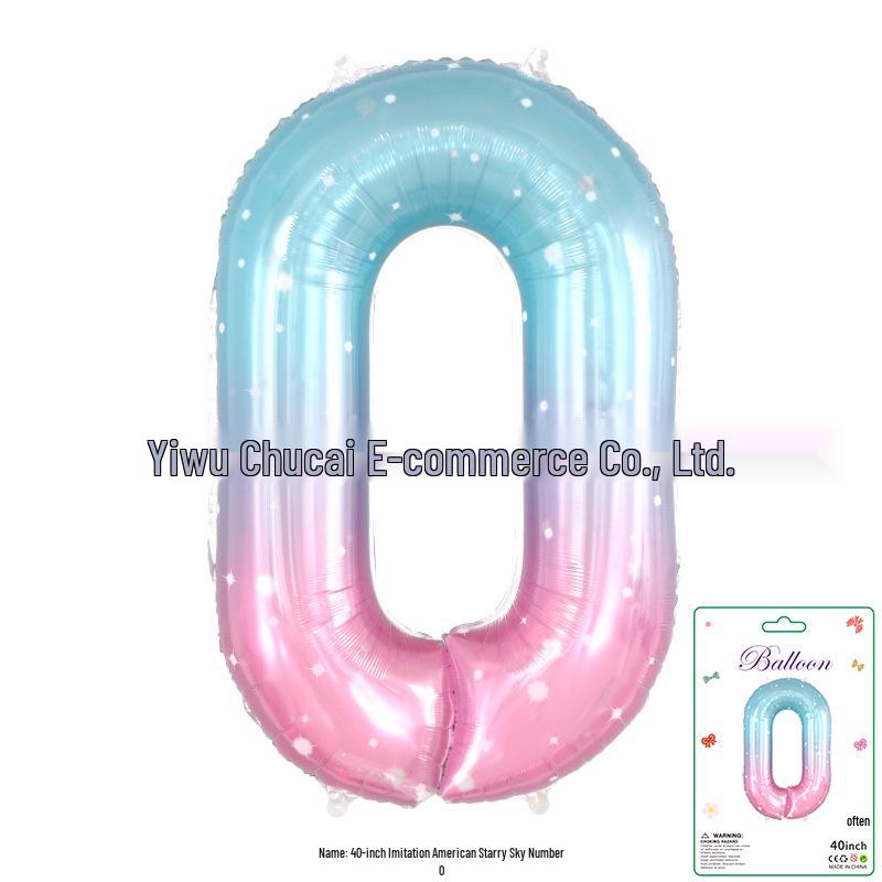 Décoration Bandeau Rayé à Carreaux Vache Dégradé 40" - Grand Chiffre pour Scène de Fête d'Anniversaire de Bébé