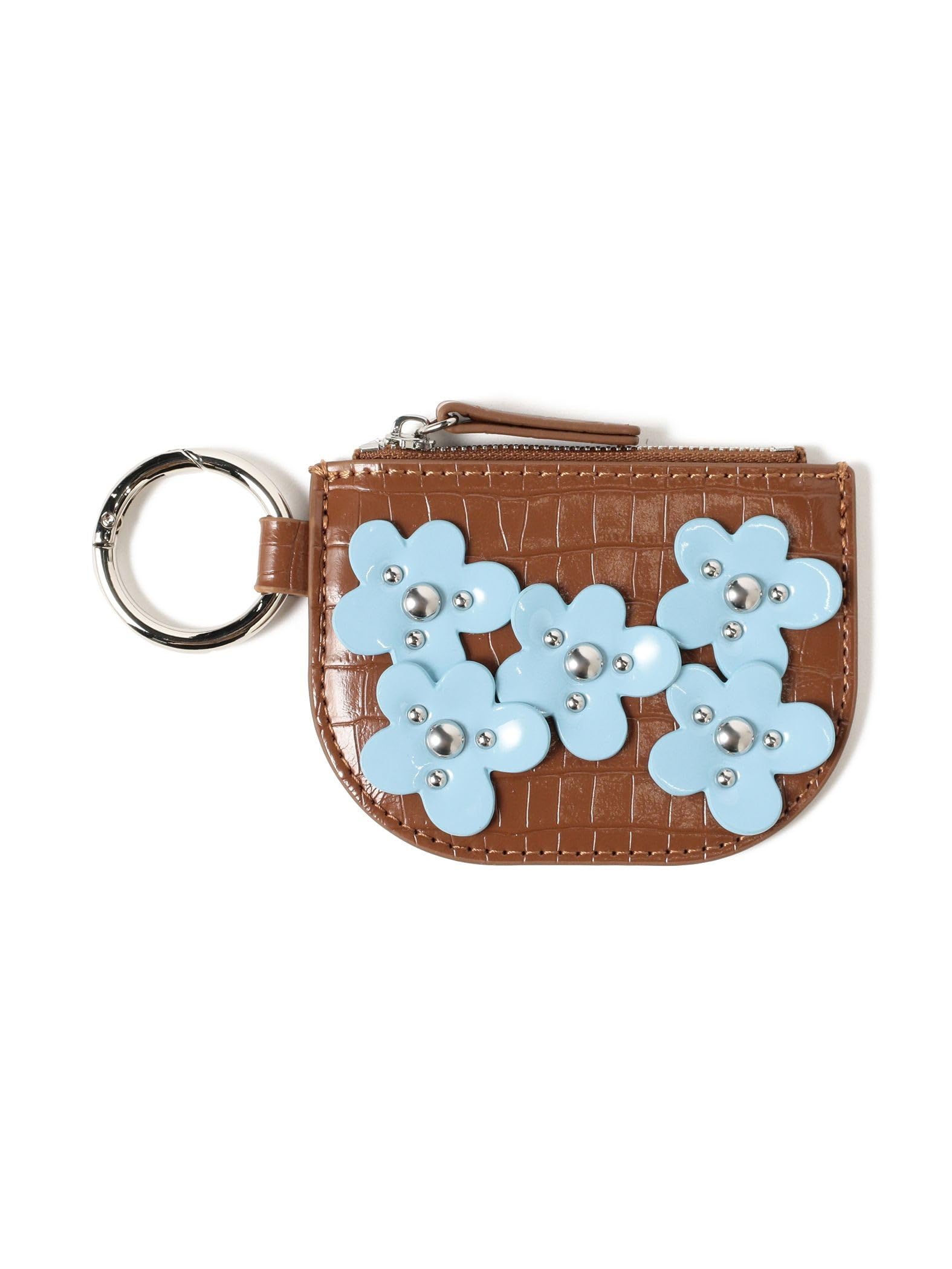 

Pouch Casselini Motif Coin Case for Women BROWN ONE SIZE [Ray Beams] [Special Order]