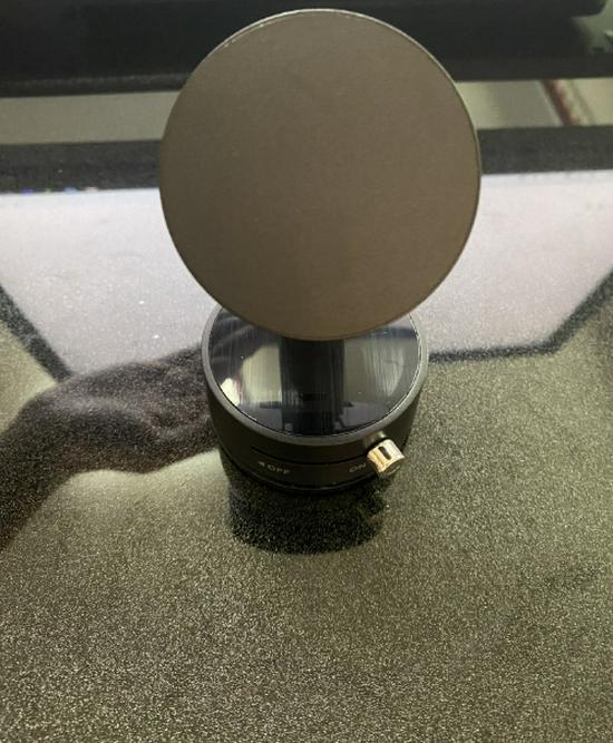 Car Phone Holder with Strong Magnetic Suction and Vacuum Adsorption, Suction Cup Base for Navigation