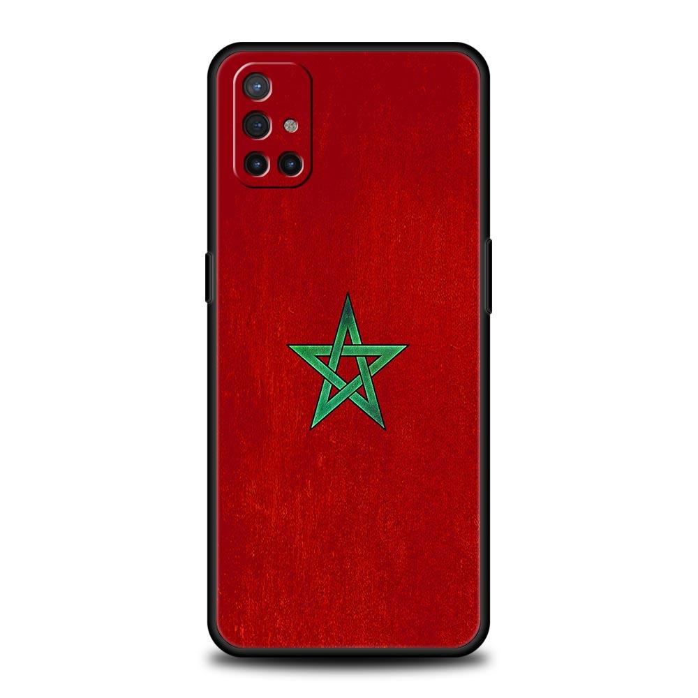 Phone Case For OnePlus 12 11 10 9 Pro 9T 12R 10R 9R 9RT 10T 8T 8 7 7T Nord 2T CE 2 5G N10 N100 Cover Moroccan flag Maroc Morocco