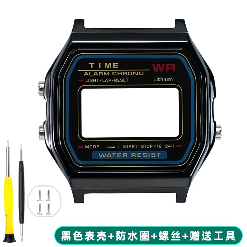 

Для Casio A158 A159W F91W Високоякісний корпус з нержавіючої сталі Браслет Модифікація Металева рамка ремінець Чоловічі аксесуари для годинника
