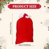 Christmas Drawstring Gift Bag Large Pouch Party Supplies Storage Xmas Sack for Wedding Travel Family