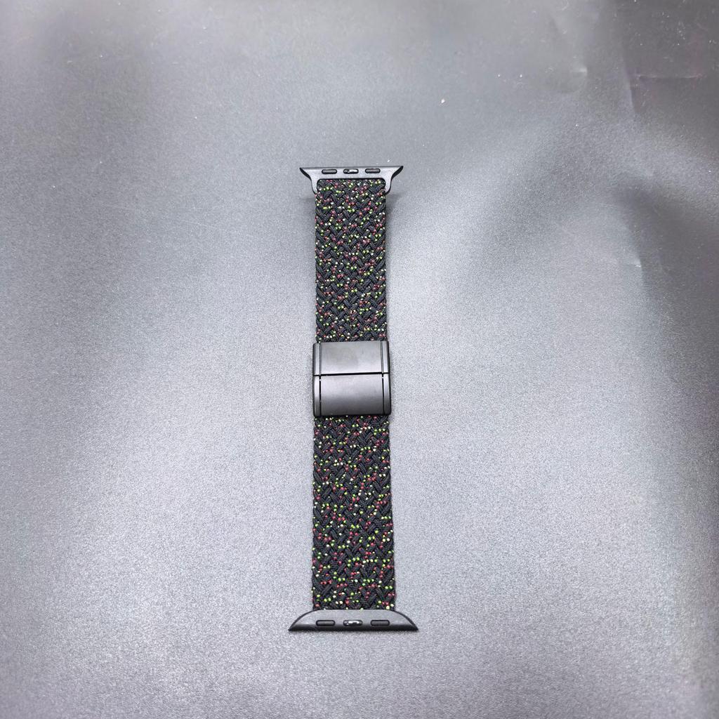 Apple Watch Nylon Woven Band, Magnetic & Square Buckles, Compatible with Series 11.